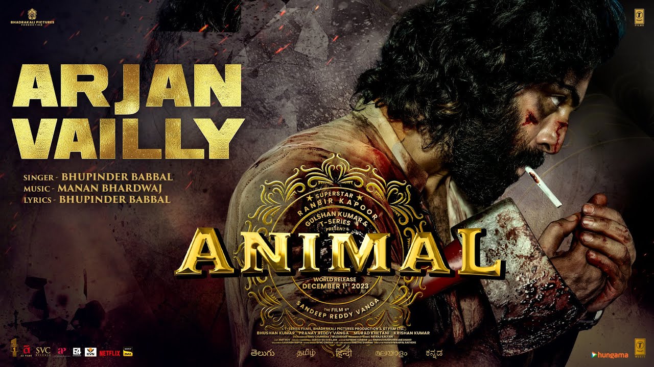 Arjan Vailly Song from Animal | T-series - Hit ya Flop Movie world