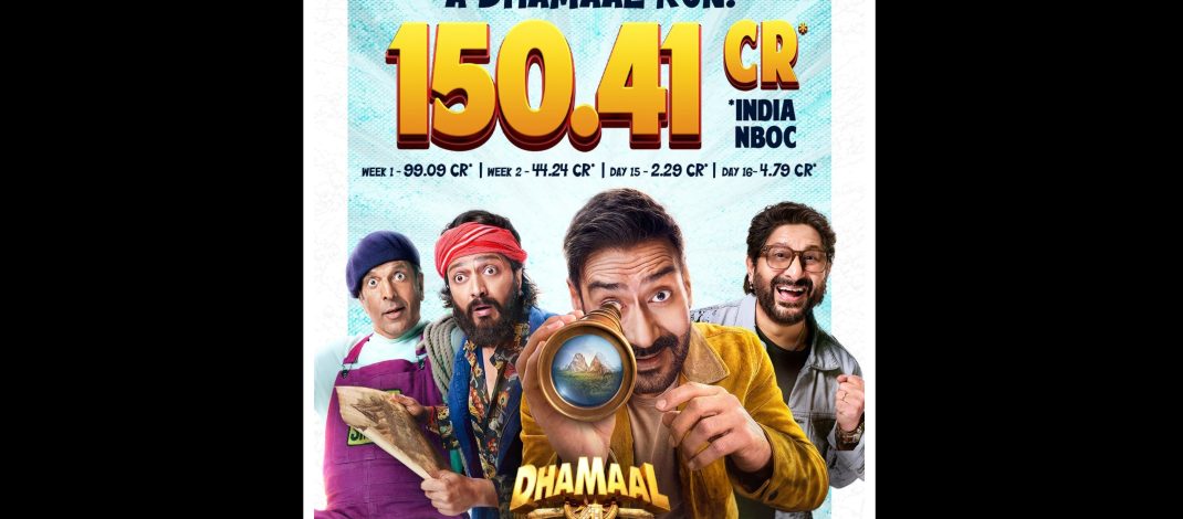 Dhamaal 4 Box Office Collection: Ajay Devgn Starrer Crosses 150 Crore in India and 200 Crore Worldwide in 16 Days
